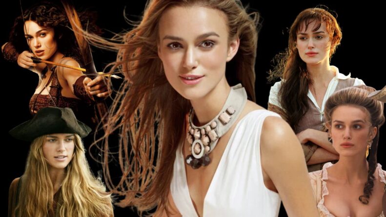 Keira Knightley as a Top Hollywood Actress admired for beauty and elegance