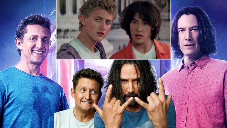 Keanu Reeves & Alex Winter Reunite on Broadway — and Tease Bill & Ted 4