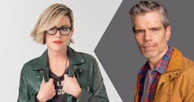 Kathleen Robertson and Mark Engelhardt