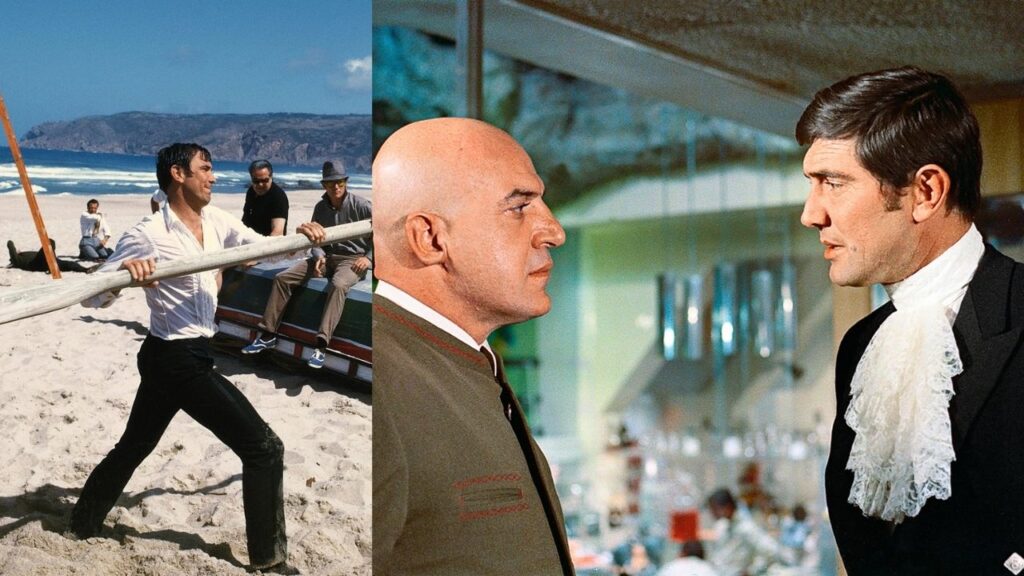 The Beach Fight and Hotel Room Brawl On Her Majesty's Secret Service (1969)