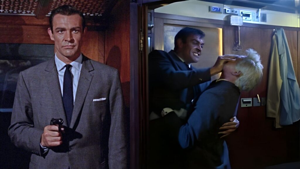 The Train Fight From Russia With Love (1963)