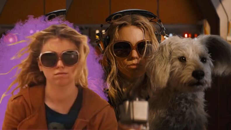 Milly Alcock and The Goodest Boy in the Galaxy