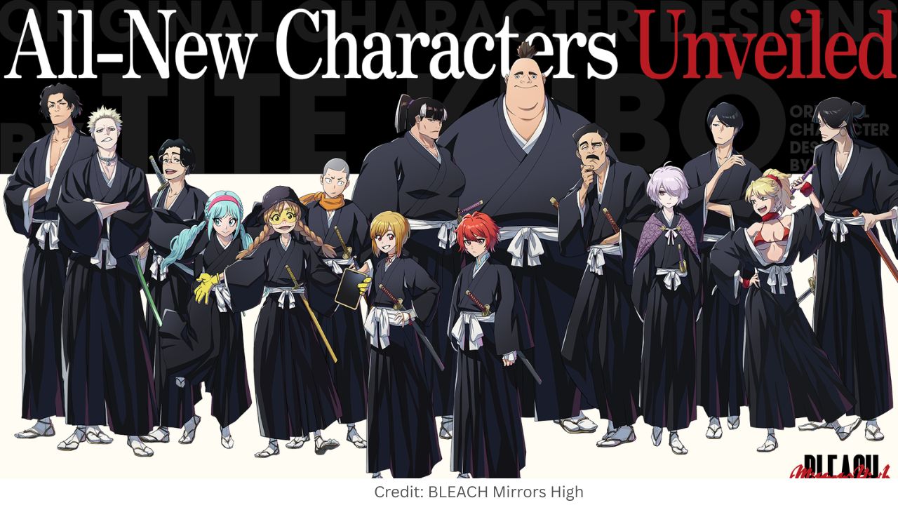 BLEACH Mirrors High new characters designed by Tite Kubo