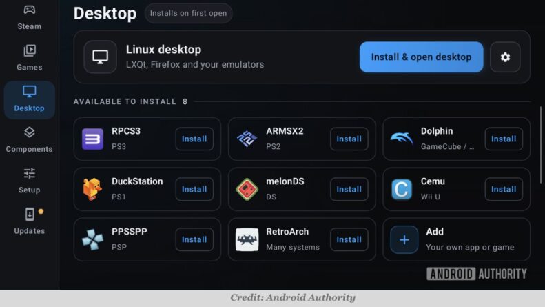 DroidDeck Hardware